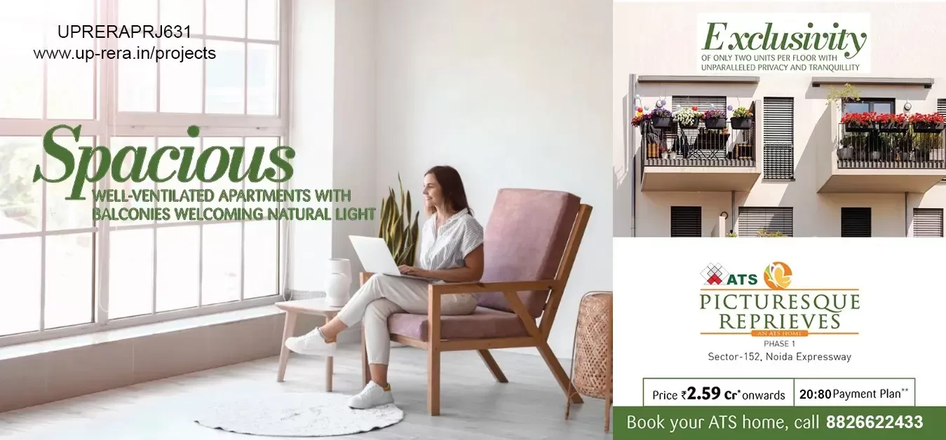 ATS Picturesque Reprieves – Premium 3 & 4 BHK Homes in Sector 152 Noida